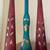 Set of 3 GORGEOUS decorative glass bottle/vases 1 thumbnail