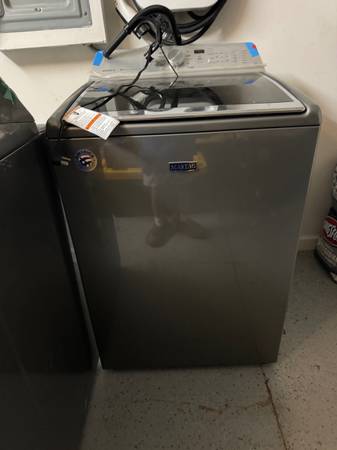 Maytag bravos xl washer and electric dryer set 1