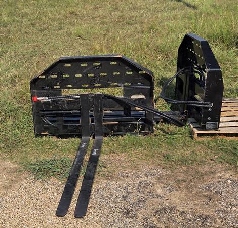 60" Hydraulic Side Shift Forks 1