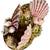 Chinese Wood Tub Sea Shell natural 18 thumbnail
