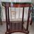 Bombay Co Neoclassical Empire Style Mahogany Round Marble Top Table 3 thumbnail
