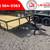 2025 Tiger - Utility Trailer 83"x16' - Brakes - Ramps 1 thumbnail