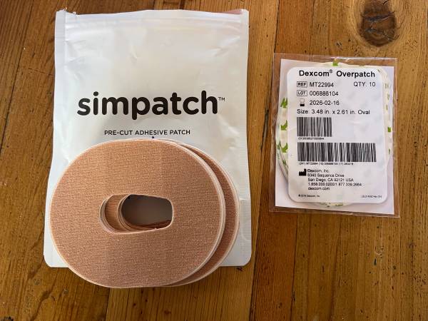 Over patches for Dexcom G6 Continuous Glucose Monitor 1