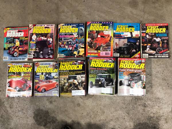 Street Rodder Magazines 65 Issues 1
