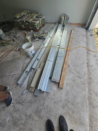 2x4x10 Metal studs. 1