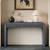 BNIB Console Table with Fluted Drawers and Curved Corners 3 thumbnail