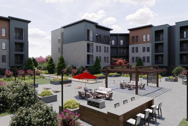 $1,570 / 1br - 708ft2 - Energy Efficient Bosch Appliances, Resort Style Pool & Spa, Corn Hole (Eagle View Landing)63794993389185123