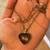 Sterling Silver Necklace with Elegant Design and beautiful Heart Penda 5 thumbnail