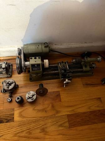 Unimat Lathe with accessories 1