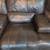Huge Reclining Leather Couch Ashley Furniture 10 thumbnail