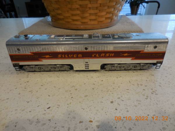 TRAIN/TRAINS - AMERICAN FLYER SILVER FLASH PB-1 1