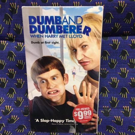 Dumb And Dumberer When Harry Met Lloyd VHS 1