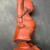 VTG Red Resin Buddha Figurine- Used 5 thumbnail