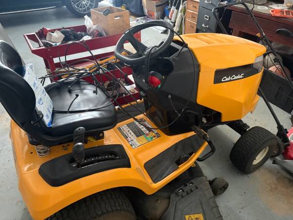 Cub cadet mower 1