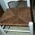 WHITE CHAIR Vintage Wicker Seat Compact Size for Desk or Accent MCM 3 thumbnail