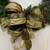 CHRISTMAS WREATH FOR ENTRY DOOR 26" GREEN/GOLD BOW 4 thumbnail
