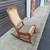 Antique Oak Rocker Upholstery. 3 thumbnail