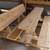 PIC-A-BENCH CEDAR TABLE CONVERTS TO 2 BENCHES 7 thumbnail