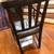 ♣19th Century Antique High Back Chair with Leather Seat ♣ 3 thumbnail