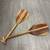 Two Artisan Inlaid Canoe Paddles Wall Hanging 1 thumbnail