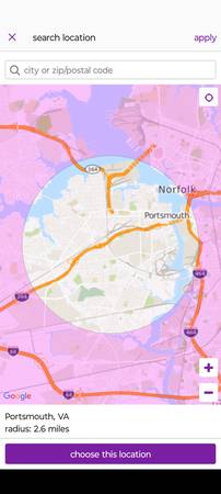 Looking for Room for Rent in/around the area in picture for Dec/Jan 25 1