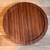 Solid wood spinning table/lazy susan w/ ceramic serving bowls 2 thumbnail