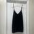 NWT $198 REFORMATION BLACK VELVET MINI DRESS Sz XS 8 thumbnail