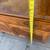 Vintage  bar buffet Sideboard credenza solid wood 4 thumbnail