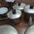 VINTAGE 1801 Revere Ware USA Cookware 24 Piece Set Copper Stainless 14 thumbnail