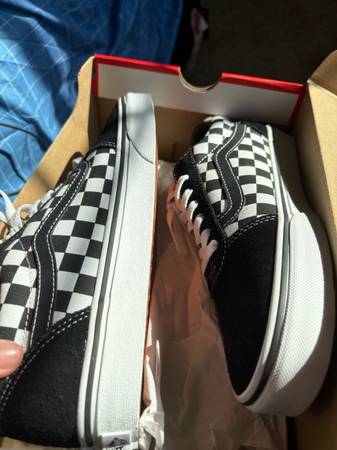 Vans old skool checkerboard size 8 1