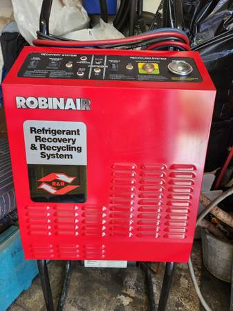 Refrigerant recovery & recycling system 1