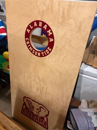 Alabama cornhole boards 1