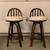 Vintage Kalp-Son Rattan Co. Elegant Mid-century Rattan Swivel Chairs 12 thumbnail