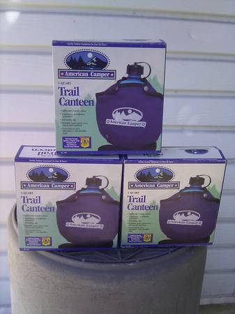 Canteens (3) - $4 each or all 3 for $9 1