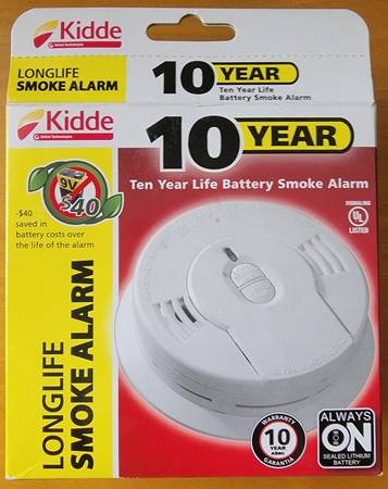 Kidde Longlife Smoke Alarm 1