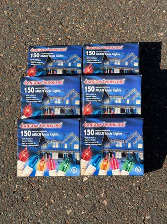 New Holiday Icicle Lights (6 Sets-Multi) 1