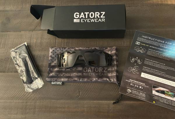 Gatorz Eyewear Smoked Polarized Sunglasses 1