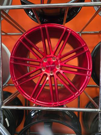 20x10.5 Element EL10 Red Wheels 1