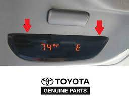 2005 - 2009 Toyota Tacoma Temperature Compass Overhead Display Repair 1