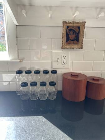 Vintage Pyrex Baby Bottles 1