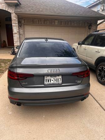 2018 Audi A4 Premium S Line – One Owner – Extras – $18,000 (Cedar Park - $18,000 (Austin)63491253213571124