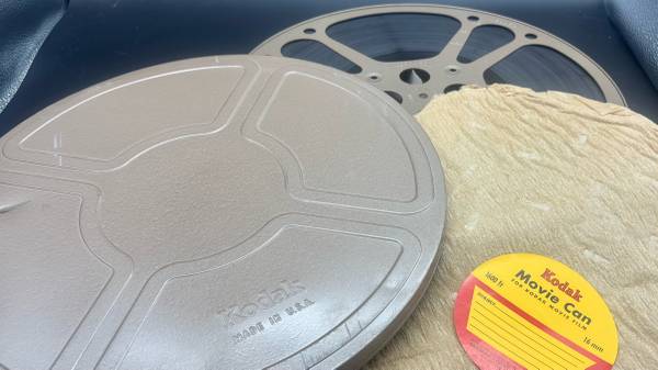 KODAK 16mm 1600 ft exposed film, Made in USA 1