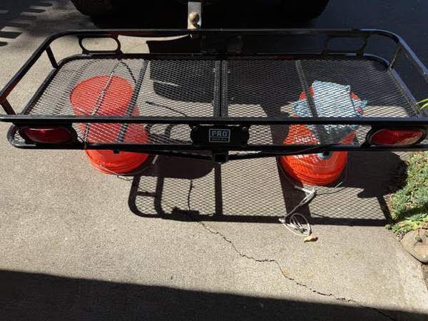 Pro Series Hitch Receiver Cargo Rack 1