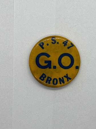 Vintage New York City Public School Pin – P.S. 47, The Bronx 1