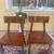 Dinning table modern style solid heavy wood color brown 9 thumbnail