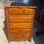 natural pine 5 drawer highboy chest 1 thumbnail