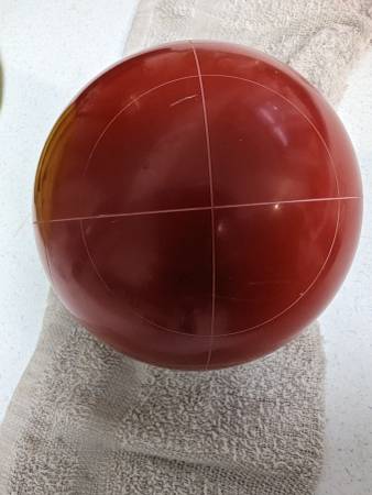 SPORTCRAFT Bocce Ball Maroon Circle 1