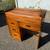 Vintage wood mini roll-top desk 1 thumbnail