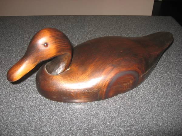 WOODEN DUCK-HIGHLY DESIRABLE-SOLID WOOD 1
