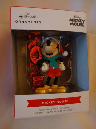 ~ NEW Hallmark Mickey Mouse 2025 Christmas tree ornament ~ 1
